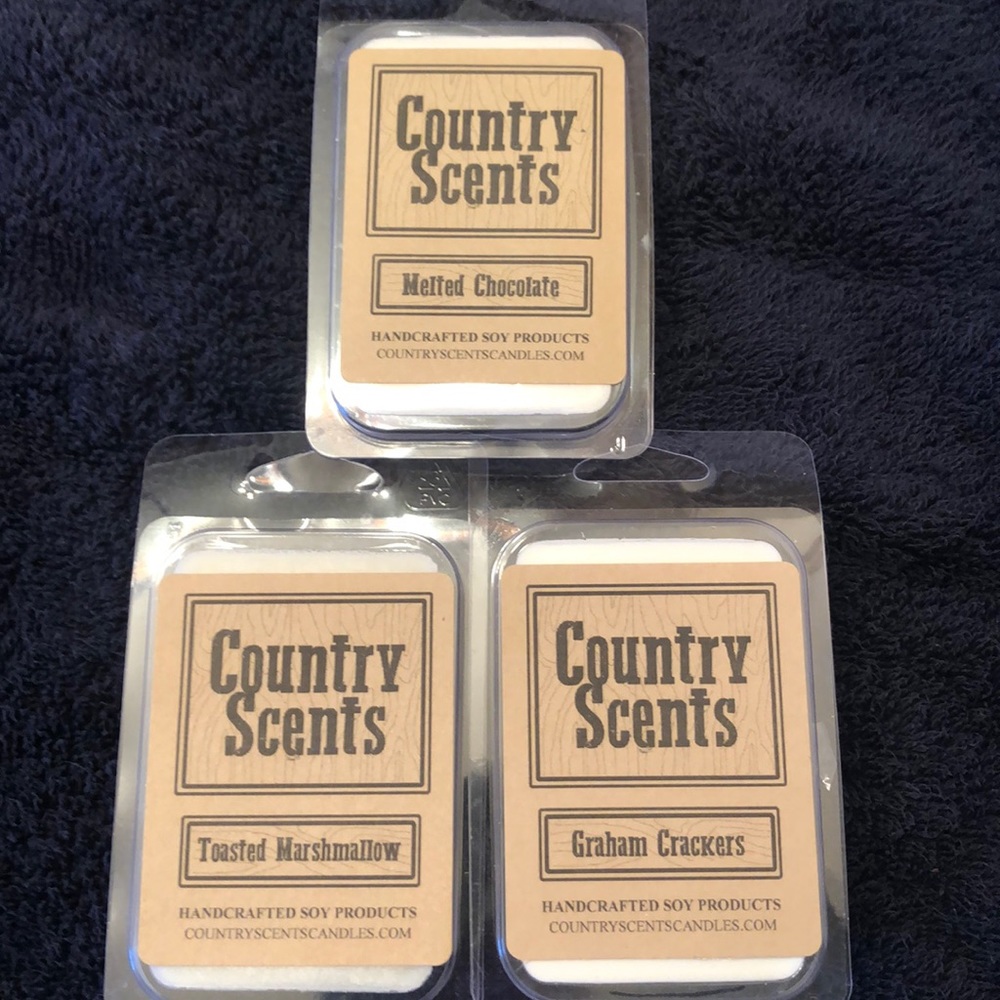 Country Scents S’mores Bundle - 3 packs wax melts